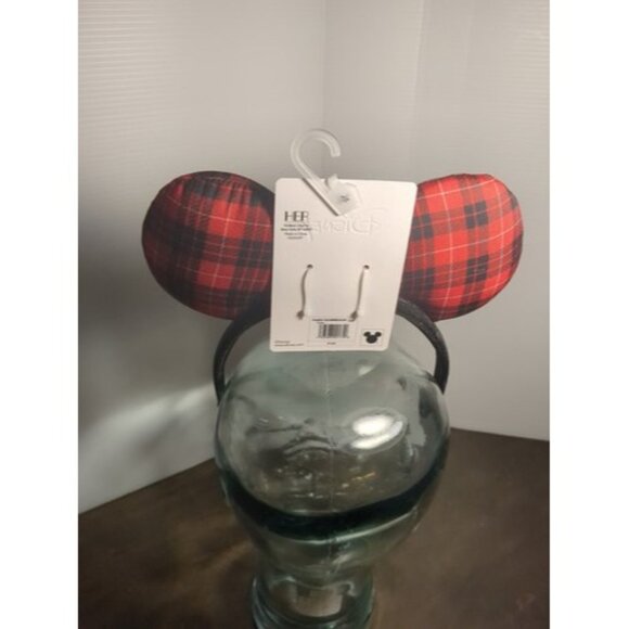 Disney Minnie Mouse Ears Hat Headbands NEW Christmas Plaid - Picture 8 of 8
